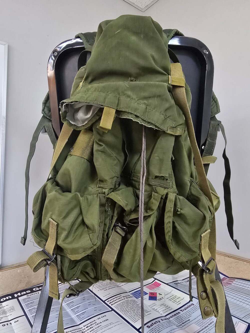 Vintage US Military LC-1 ALICE Field Pack Combat Rucksack